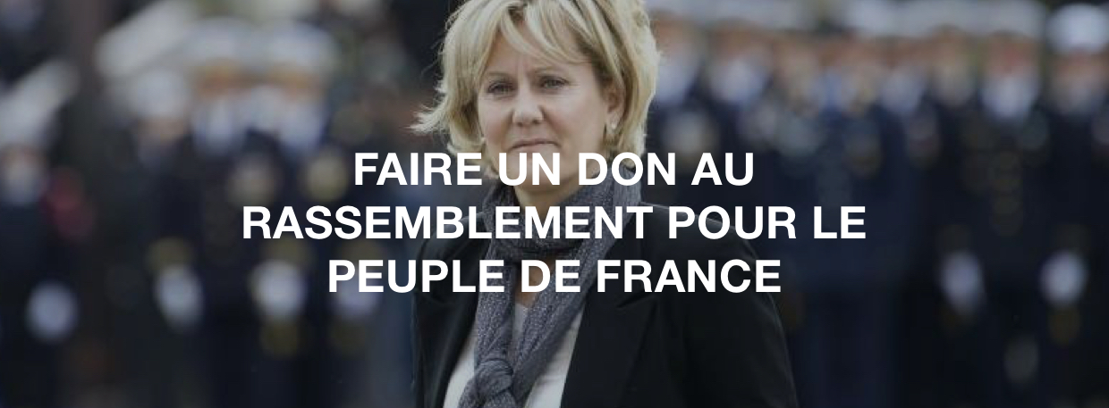 Nadine Morano : Faire un don au Rassemblement pour le Peuple de France