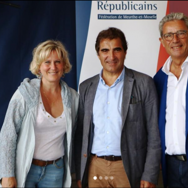 Nadine Morano avec Éric Pensalfini et Christian Jacob