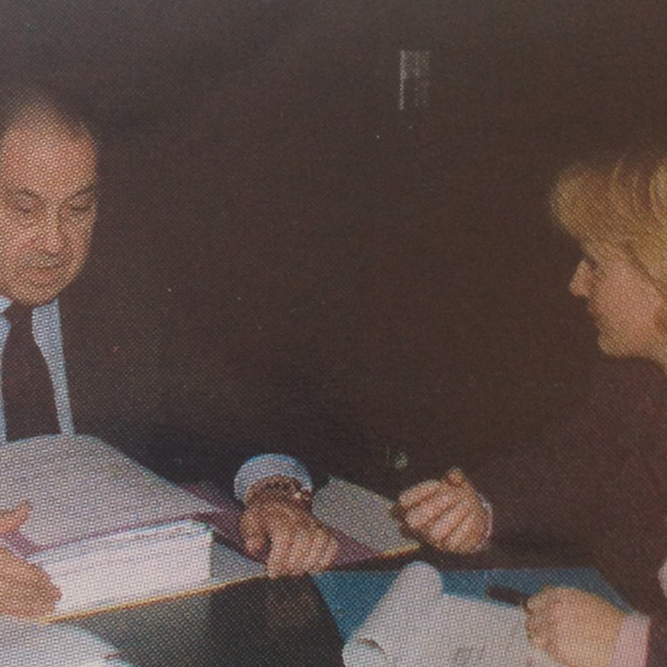 Nadine Morano et Charles Pasqua 