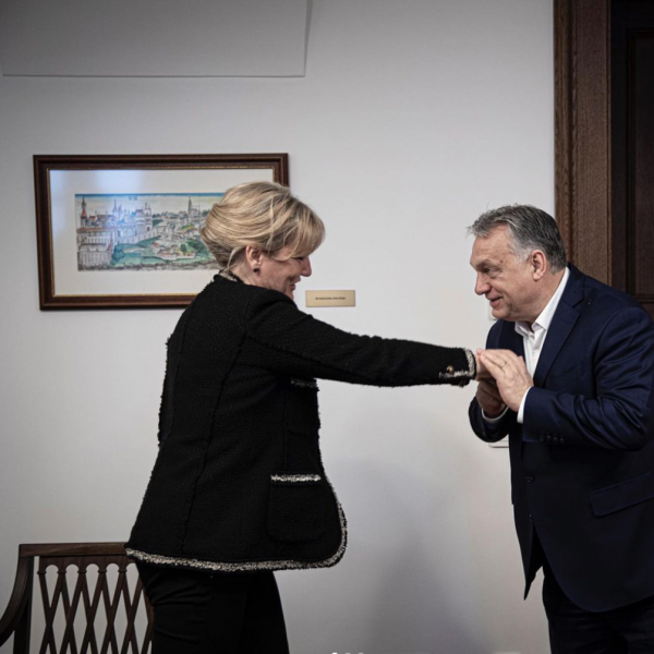 Nadine Morano et Viktor Orban